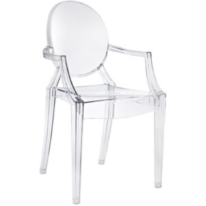Louis Style Ghost Arm Chair