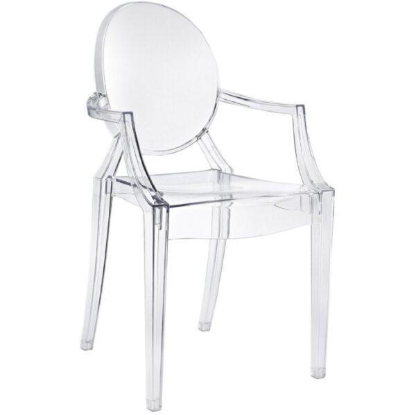 Louis Style Ghost Arm Chair