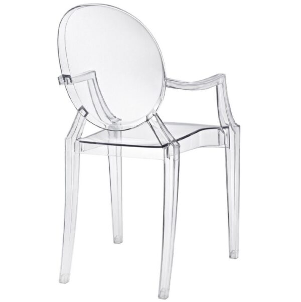 Louis Style Ghost Arm Chair - Image 3
