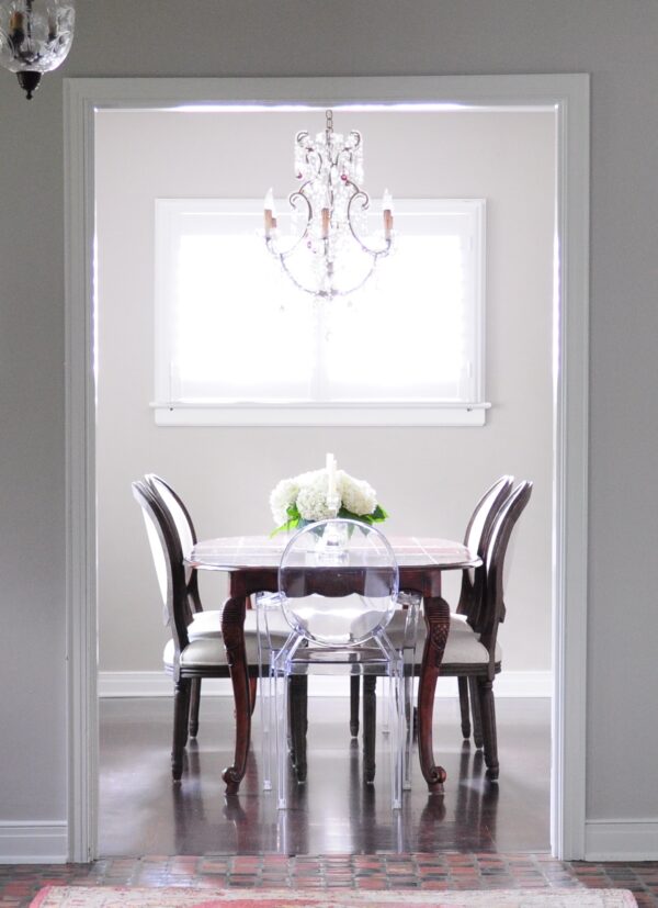 Louis Style Ghost Arm Chair - Image 5