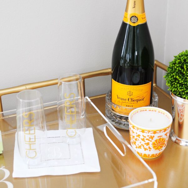 Cheers Champagne Flutes - Image 3