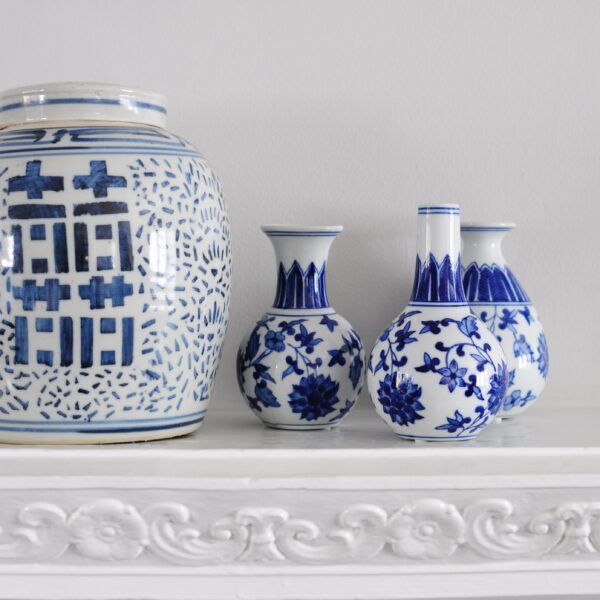 Chinoiserie Bud Vases - Image 3