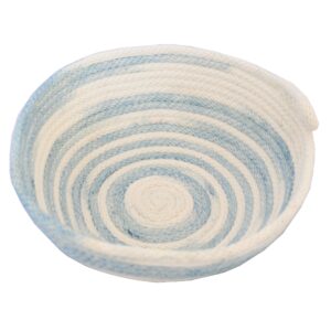 Hand-Dyed Indigo Rope Bowl