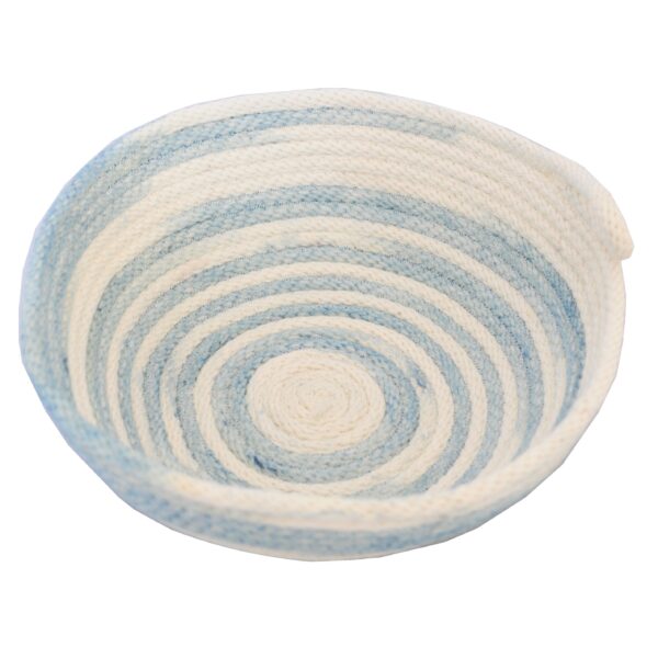 Hand-Dyed Indigo Rope Bowl