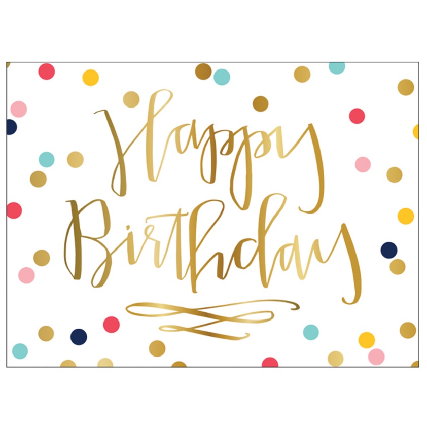 Happy Birthday Notecards — Veronica Bradley Interiors