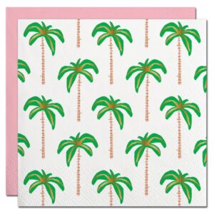 Palms Pattern Napkins