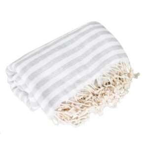 Turkish Towel, Grey