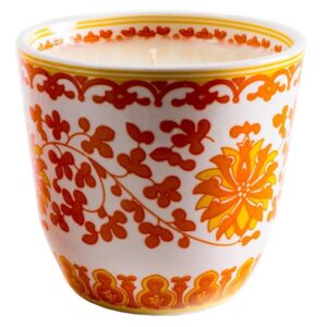 Orange Shanghai Lotus Candle