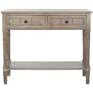 Distressed Traditional Console Table