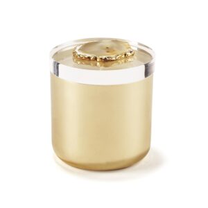 Natural Agate Lidded Candle