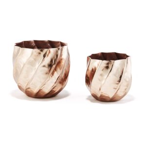 Rose Swirl Vases/Planters