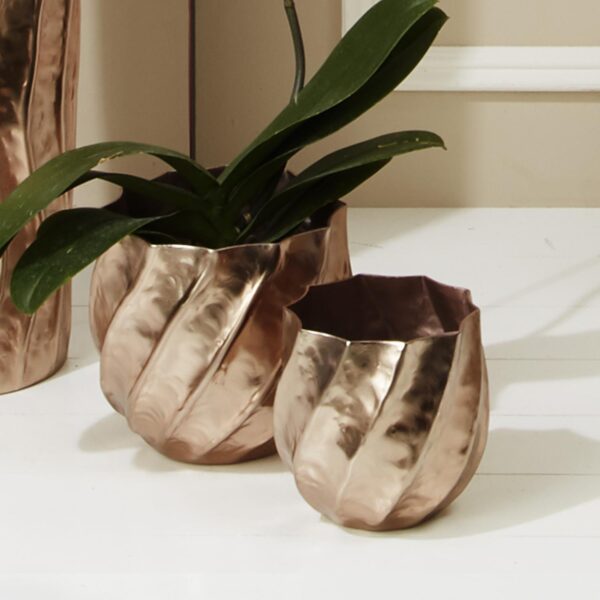 Rose Swirl Vases/Planters - Image 2