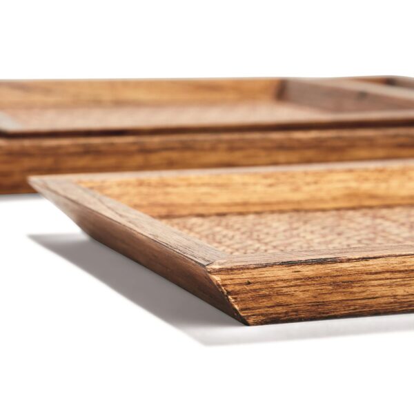 Teak Decorative Trays - Image 3