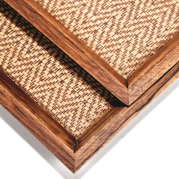 Teak Decorative Trays - Image 4