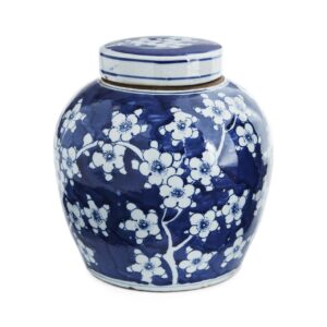 Blue and White Plum Blossom Ming Jar